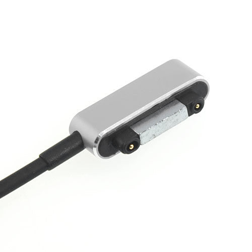 Custom Magnetic Charging Cable for Sony Smartphone White