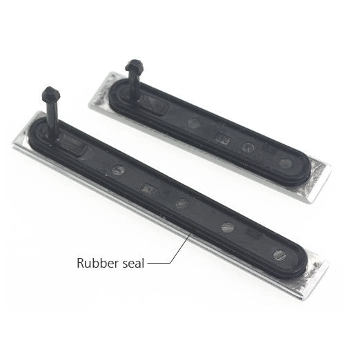 OEM Micro SD + SIM + USB Port Cover Flap for Sony Xperia Z2 White