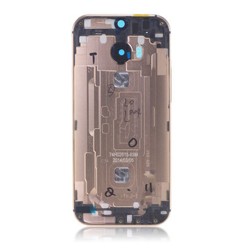 OEM Back Cover for HTC One M8 Amber Gold