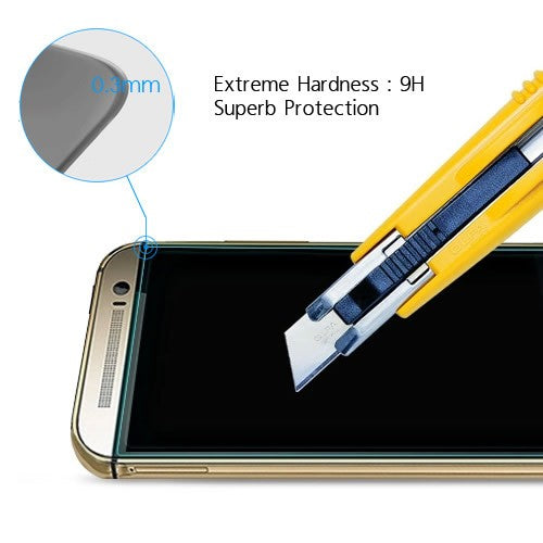 Premium Tempered Glass Screen Protector for HTC One M8