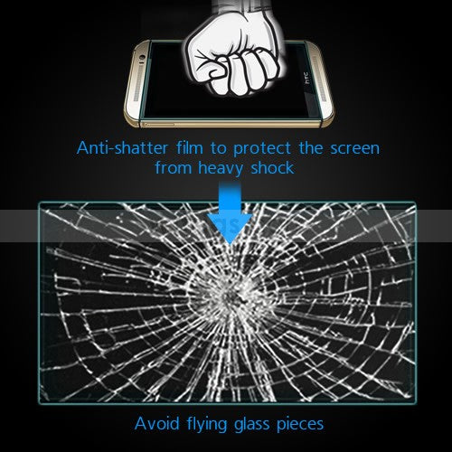 Premium Tempered Glass Screen Protector for HTC One M8