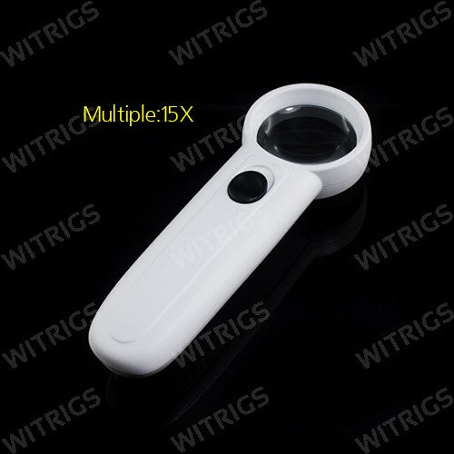 HandHeld Magnifying Glass With Light-High Power