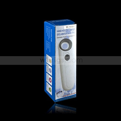 40x Hand-Held Magnifier with LED Light