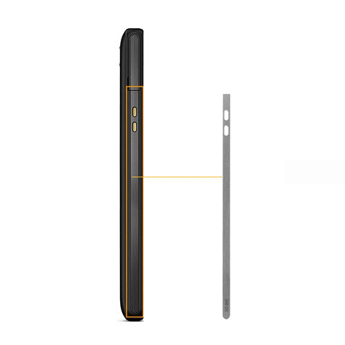 OEM Side Strip for Sony Xperia ZR Silver