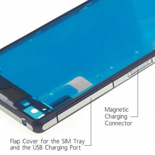 OEM Middle Housing for Sony Xperia Z2 Black