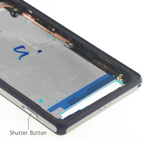 OEM Middle Housing for Sony Xperia Z2 Black