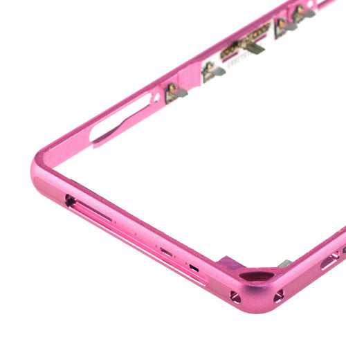 OEM Middle Frame for Sony Xperia Z1 Compact Pink