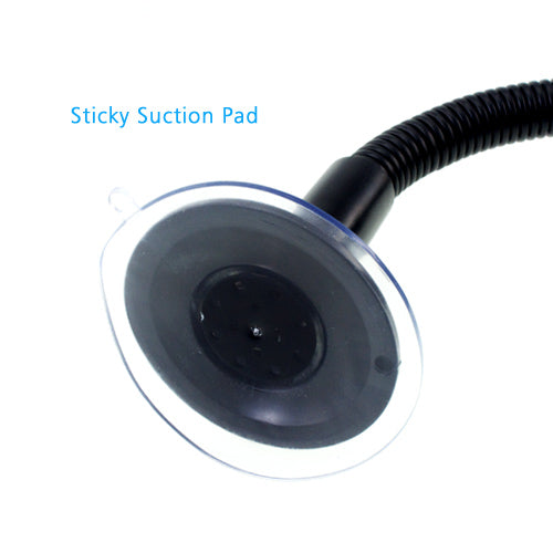 360° Rotating Windshield Car Holder for Sony Xperia Z2 Flexible Gooseneck Black