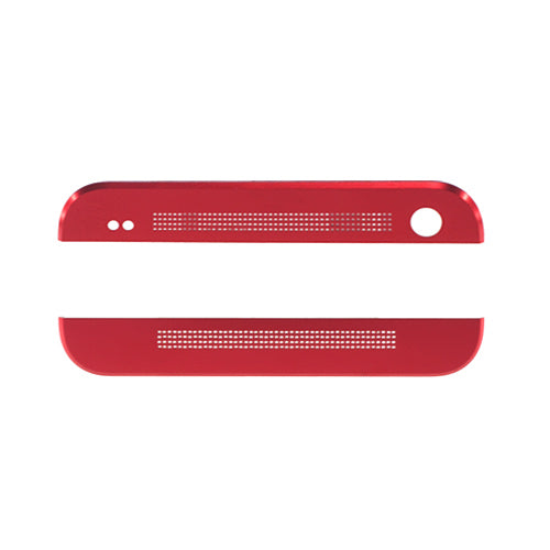 OEM Speaker Cover for HTC One M7 Red