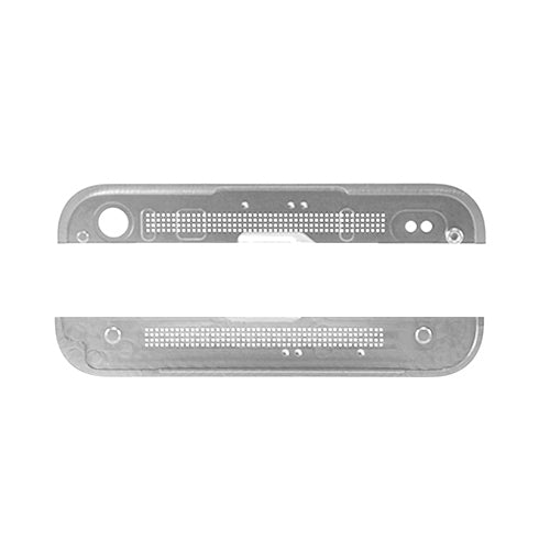 OEM Speaker Cover for HTC One M7 Silver