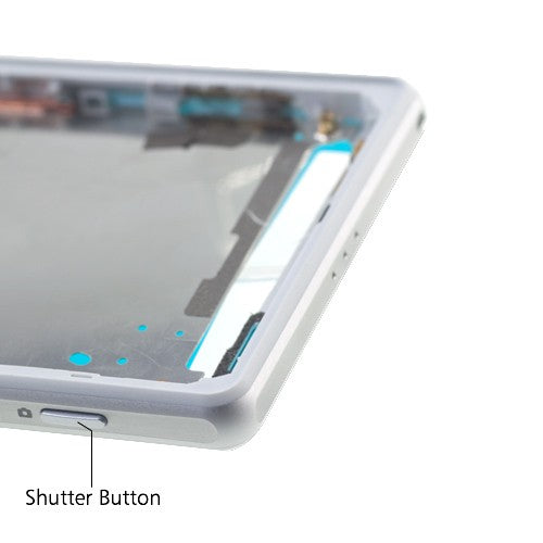 OEM Middle Housing for Sony Xperia Z2 White