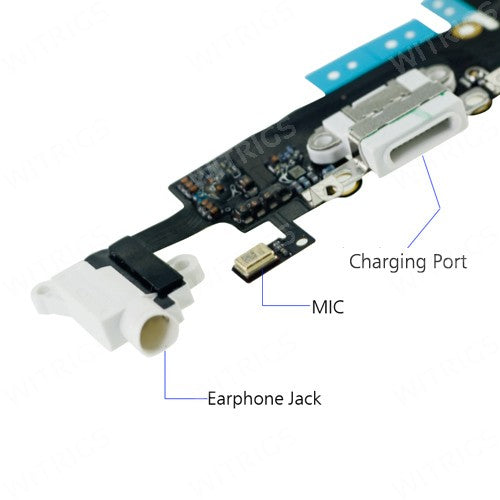 OEM Charging Port Flex for iPhone 6 Plus White