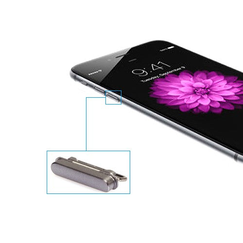 OEM Side Button for iPhone 6/6 Plus Space Gray