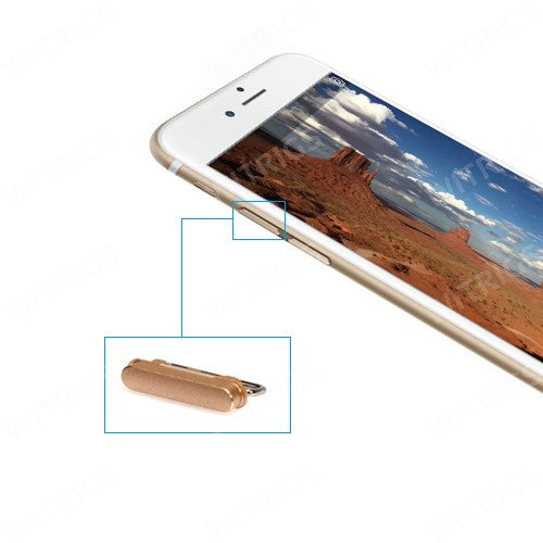 OEM Side Button for iPhone 6/6 Plus Gold