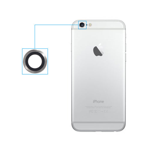 OEM Camera Lens for iPhone 6 Silver