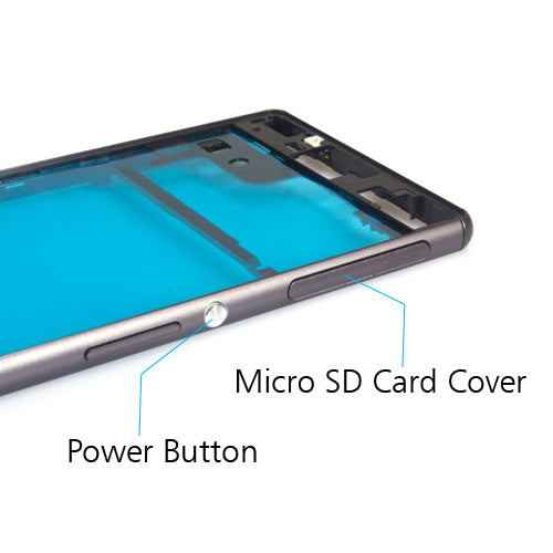 OEM Middle Frame for Sony Xperia Z3 Black