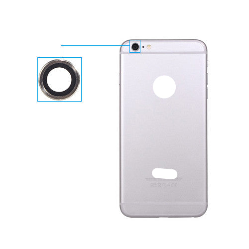 OEM Camera Lens for iPhone 6 Plus Silver