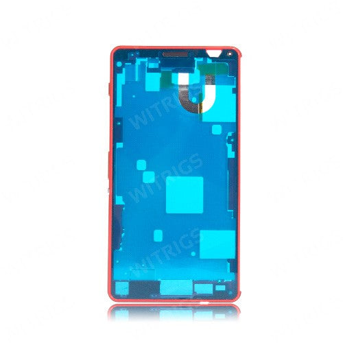 OEM Middle Housing for Sony Xperia Z3 Compact Orange