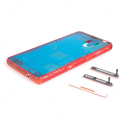 OEM Middle Housing for Sony Xperia Z3 Compact Orange