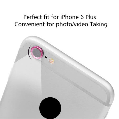 Camera Lens Metal Protective Ring for iPhone 6 Plus Silver