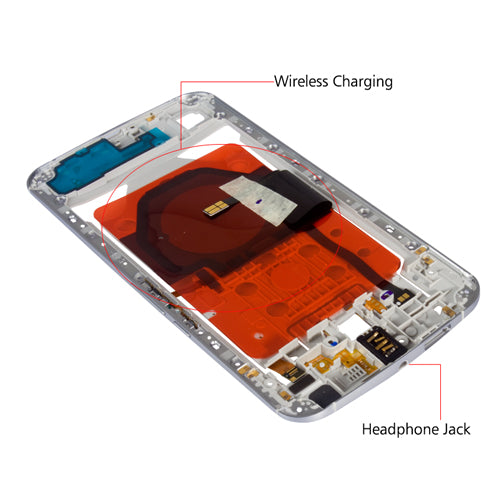 OEM Middle Frame for Motorola Nexus 6 White