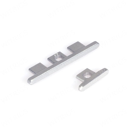 OEM Power Button + Volume Button for Motorola Nexus 6 Silver