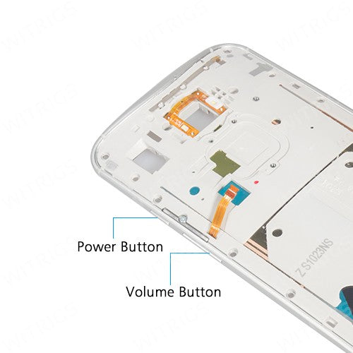 OEM Middle Housing for Motorola Moto X2 White