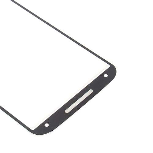 Custom Front Glass for Motorola Moto X2 Black