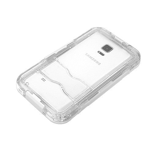 Universal Waterproof Hard Case for Smart Phone White