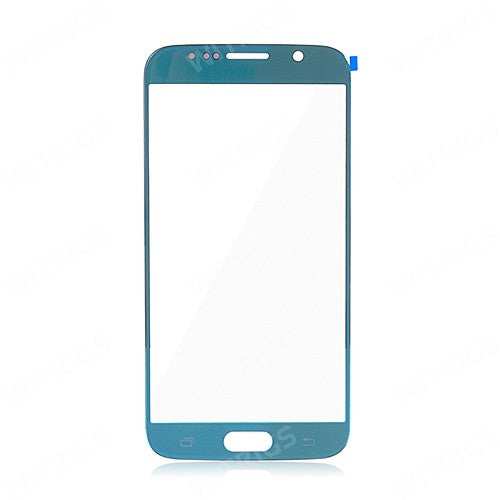 OEM Front Glass for Samsung Galaxy S6 Blue