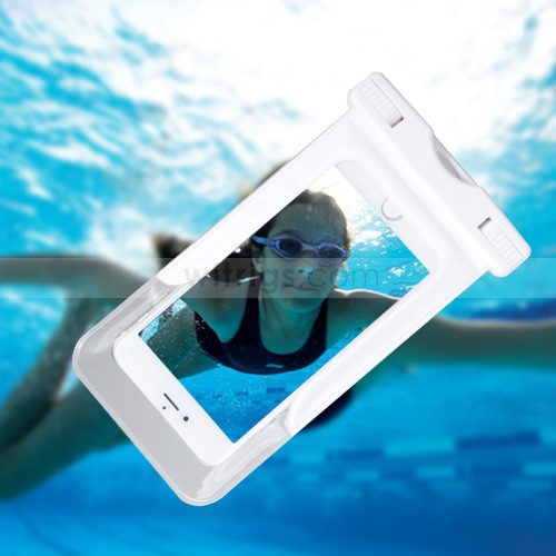 Waterproof Bag for Smart Phone White