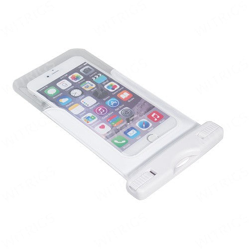 Waterproof Bag for Smart Phone White