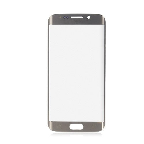 OEM Front Glass for Samsung Galaxy S6 Edge Gold