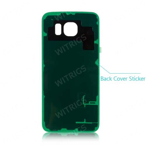 OEM Back Cover for Samsung Galaxy S6 Blue Topaz