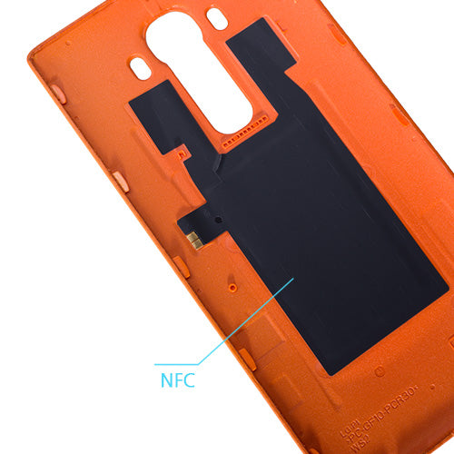 OEM Leather Back Cover for LG G4 Orange