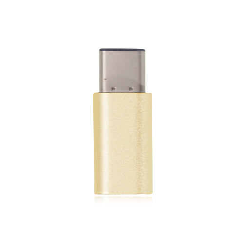 Metal USB Type-C to Micro USB Adapter for OnePlus Two Gold