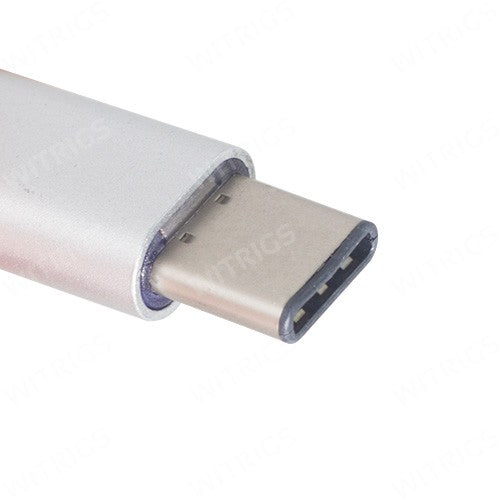 Metal USB Type-C to Micro USB Adapter for OnePlus Two Silver