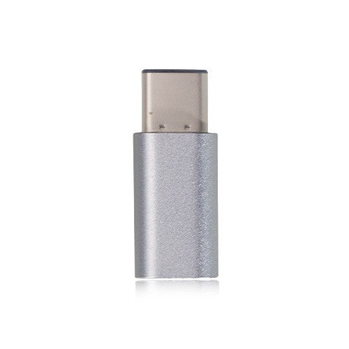 Metal USB Type-C to Micro USB Adapter for OnePlus Two Gray