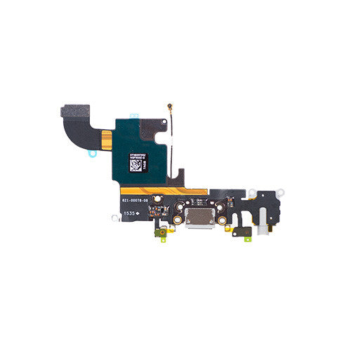 OEM Charging Port & Headphone Jack Flex for iPhone 6S Dark Gray