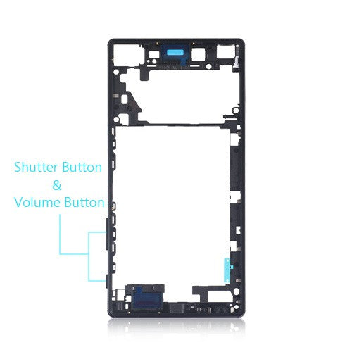OEM Middle Frame for Sony Xperia Z5 Premium Black