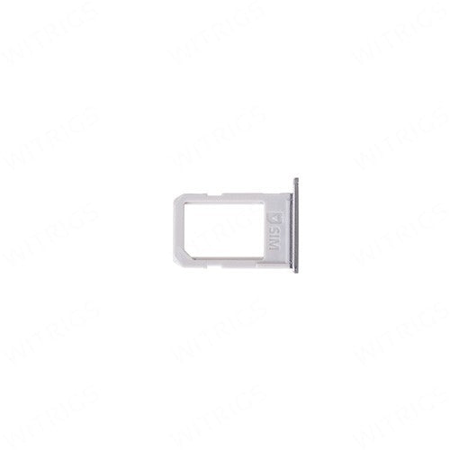 OEM SIM Card Tray for Samsung Galaxy S6 Edge Plus Silver