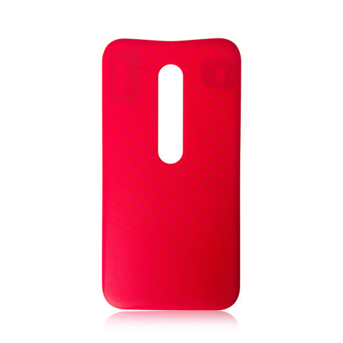 OEM Back Cover for Motorola Moto G3 Red