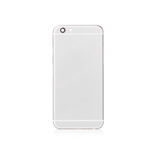 Custom Back Cover for iPhone 6S Silver