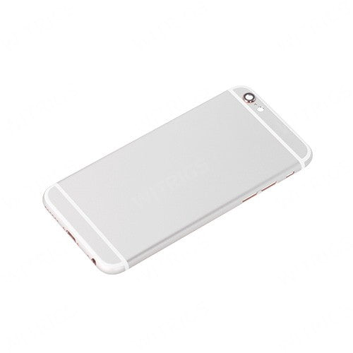 Custom Back Cover for iPhone 6S Silver