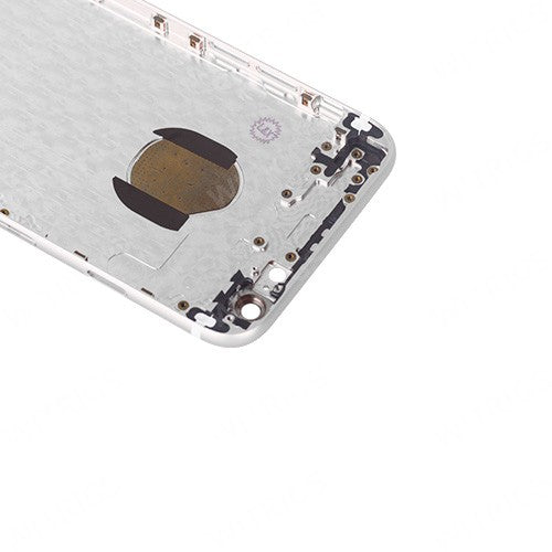 Custom Back Cover for iPhone 6S Silver
