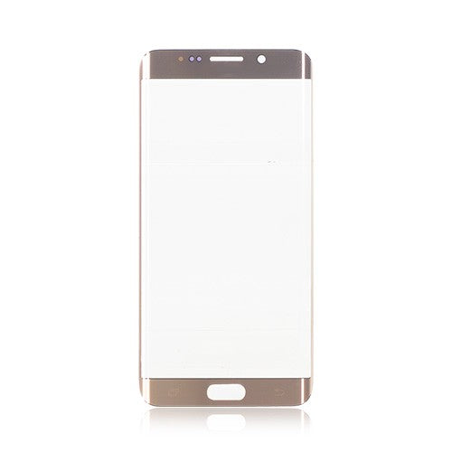 OEM Front Glass for Samsung Galaxy S6 Edge Plus Gold