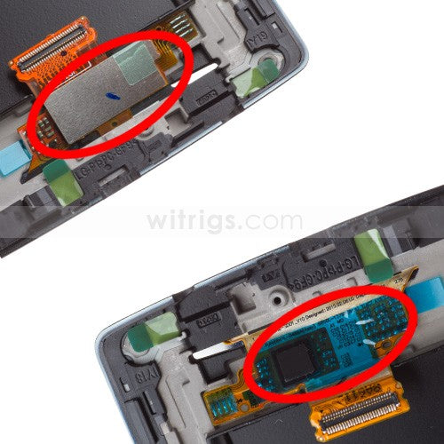 OEM LCD with Digitizer Assembly for LG G4 Black