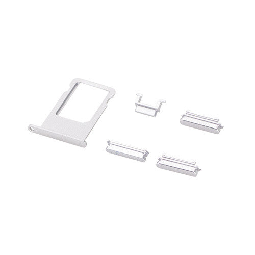 OEM Side Button Set for iPhone 6S Plus Silver