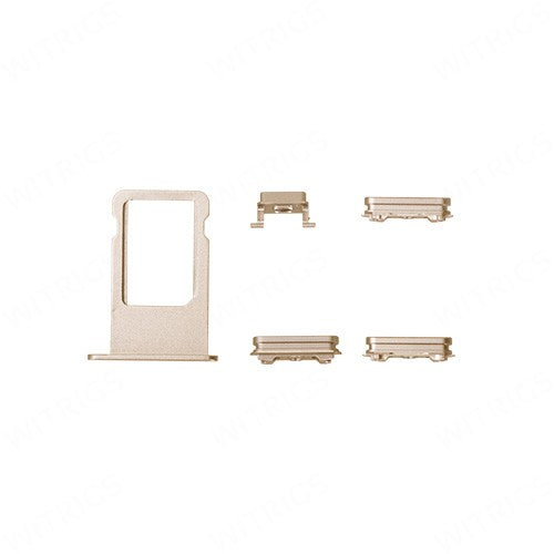 OEM Side Button Set for iPhone 6S Plus Gold