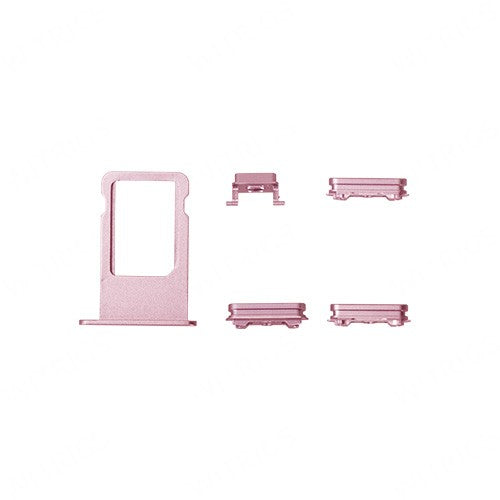 OEM Side Button Set for iPhone 6S Plus Rose Gold